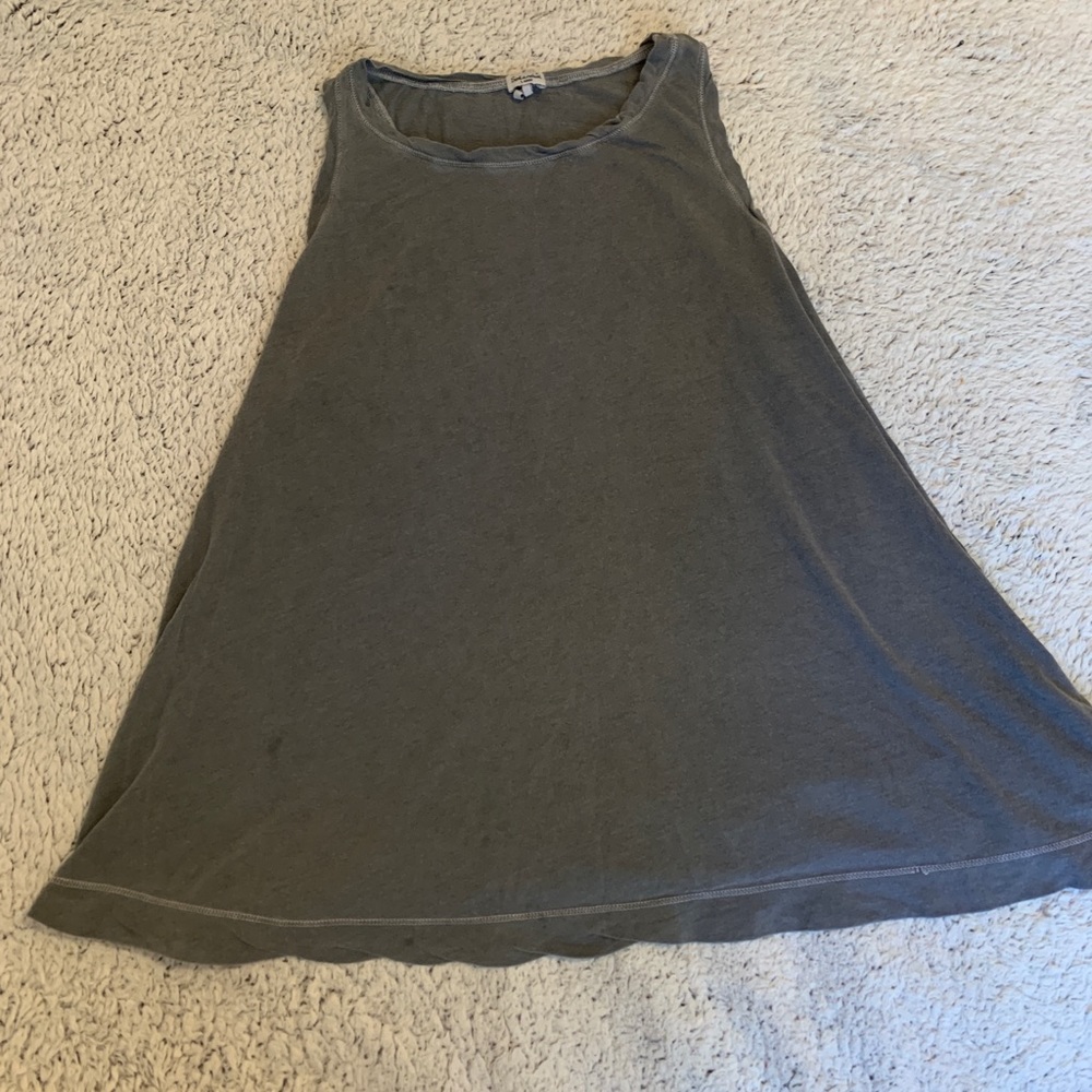 Splendid Gray High Neck Tank Top